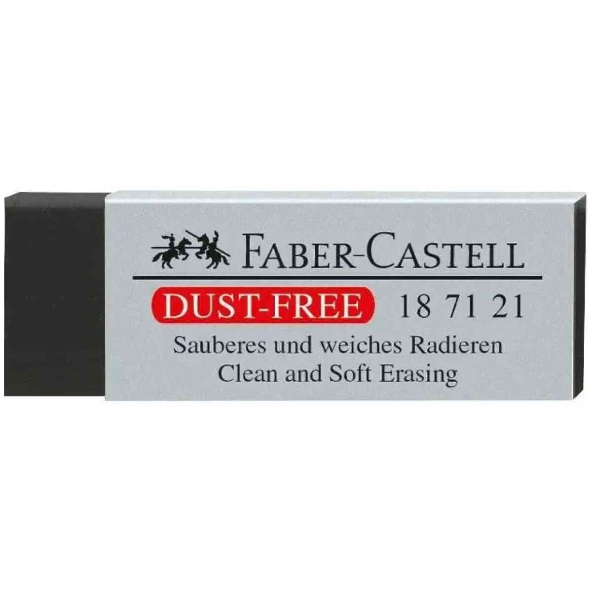 Dust-free eraser - black