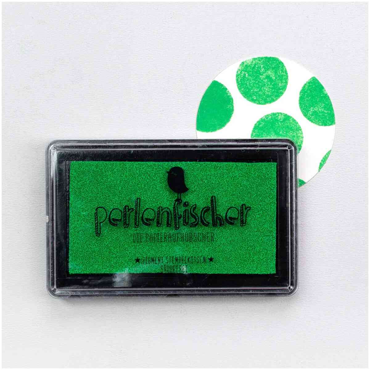Ink pad :Grass green large Artikel: 23060
