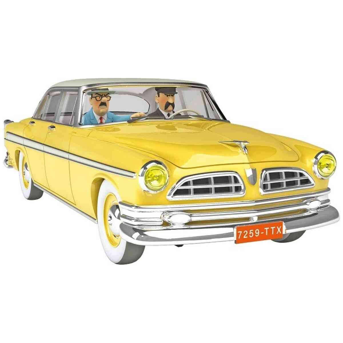 Gul Chrysler 1:24 Modell #39