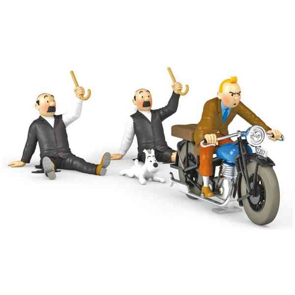 Tintin Motorcykel 1:24 Modell #70