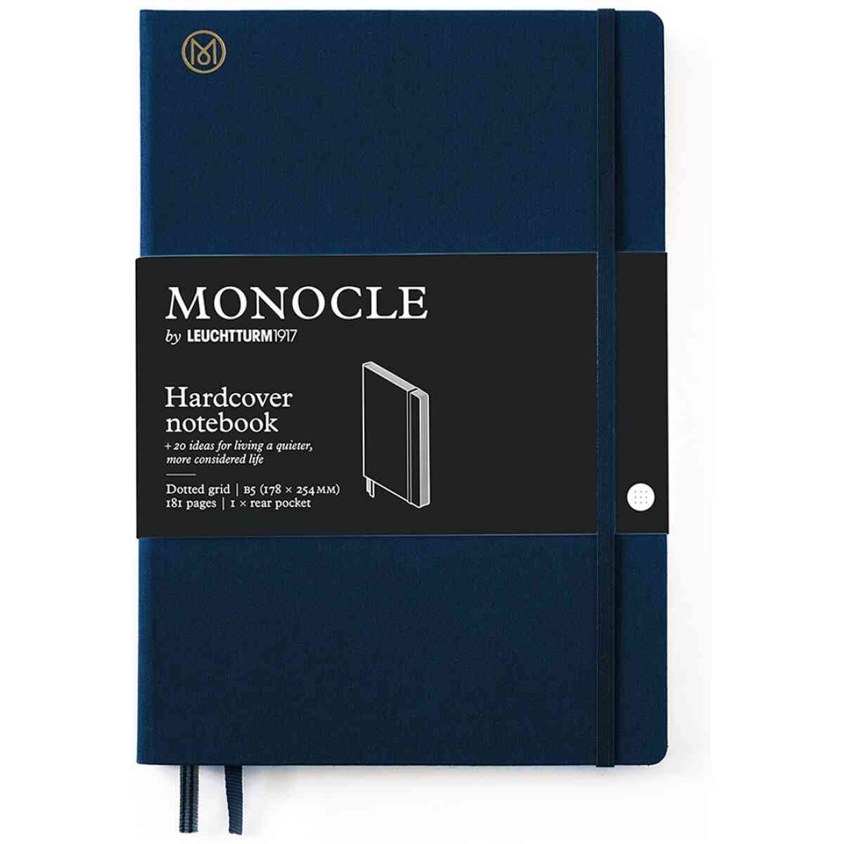 Leuchtturm1917 Notebook B5 Monocle Hard Prickad