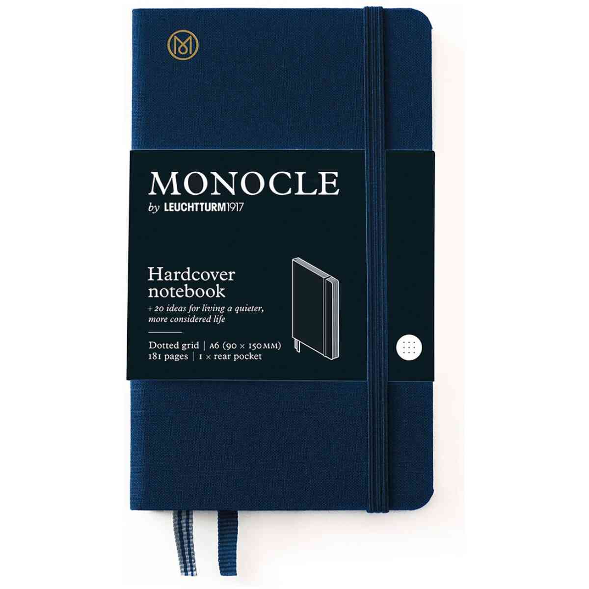 Leuchtturm1917 Notebook A6 Monocle Hard Prickad - Bild 3