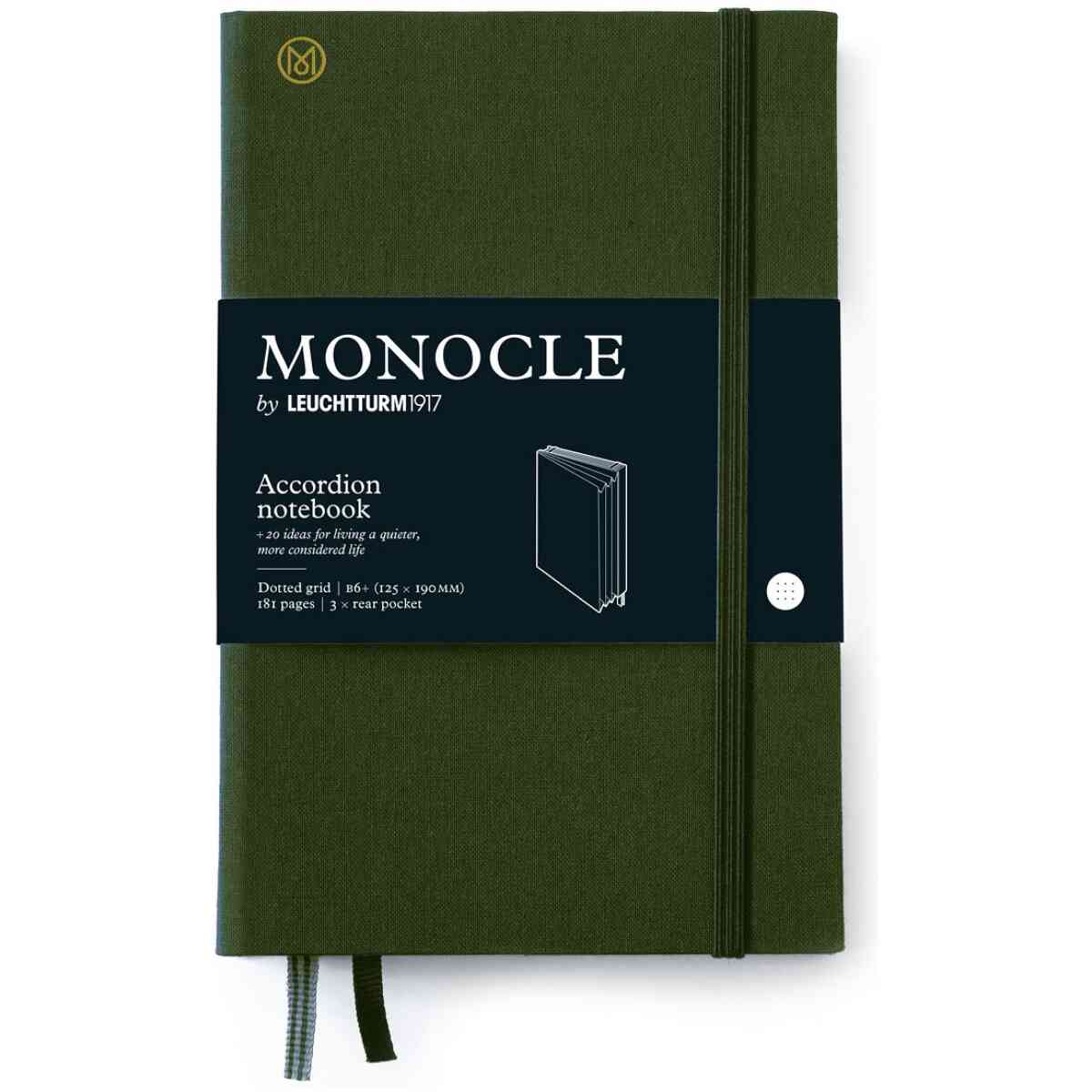 Leuchtturm1917 Notebook Expanderbar B6 Prickad