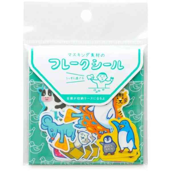 Flake Stickers Laid-Back Animals