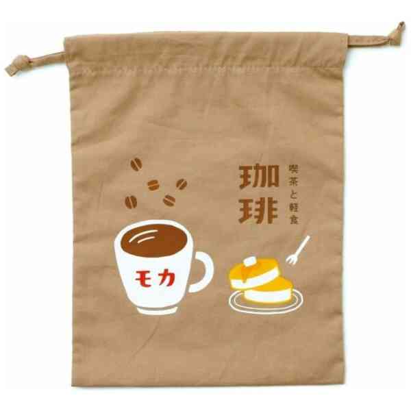 New Retro Drawstring Bag Medium Coffee
