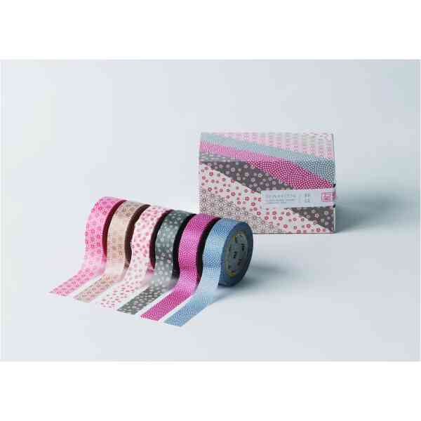 Masking Tejp, 15mm: Giftbox, set of 6 wamon 7