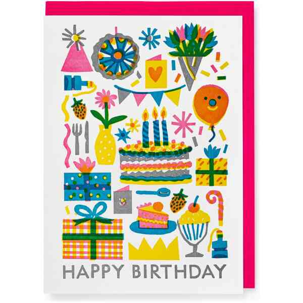 Birthday Pattern by The Printed Peanut