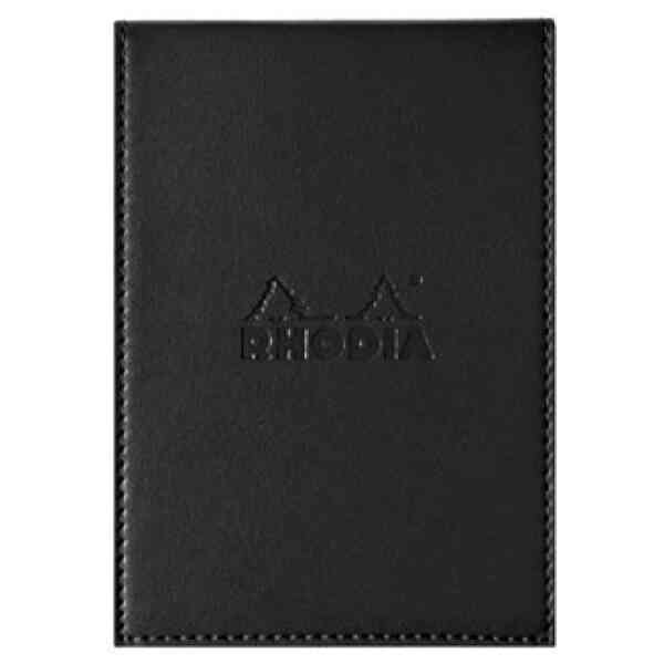Rhodia Notepad cover+pad black N°12 lined