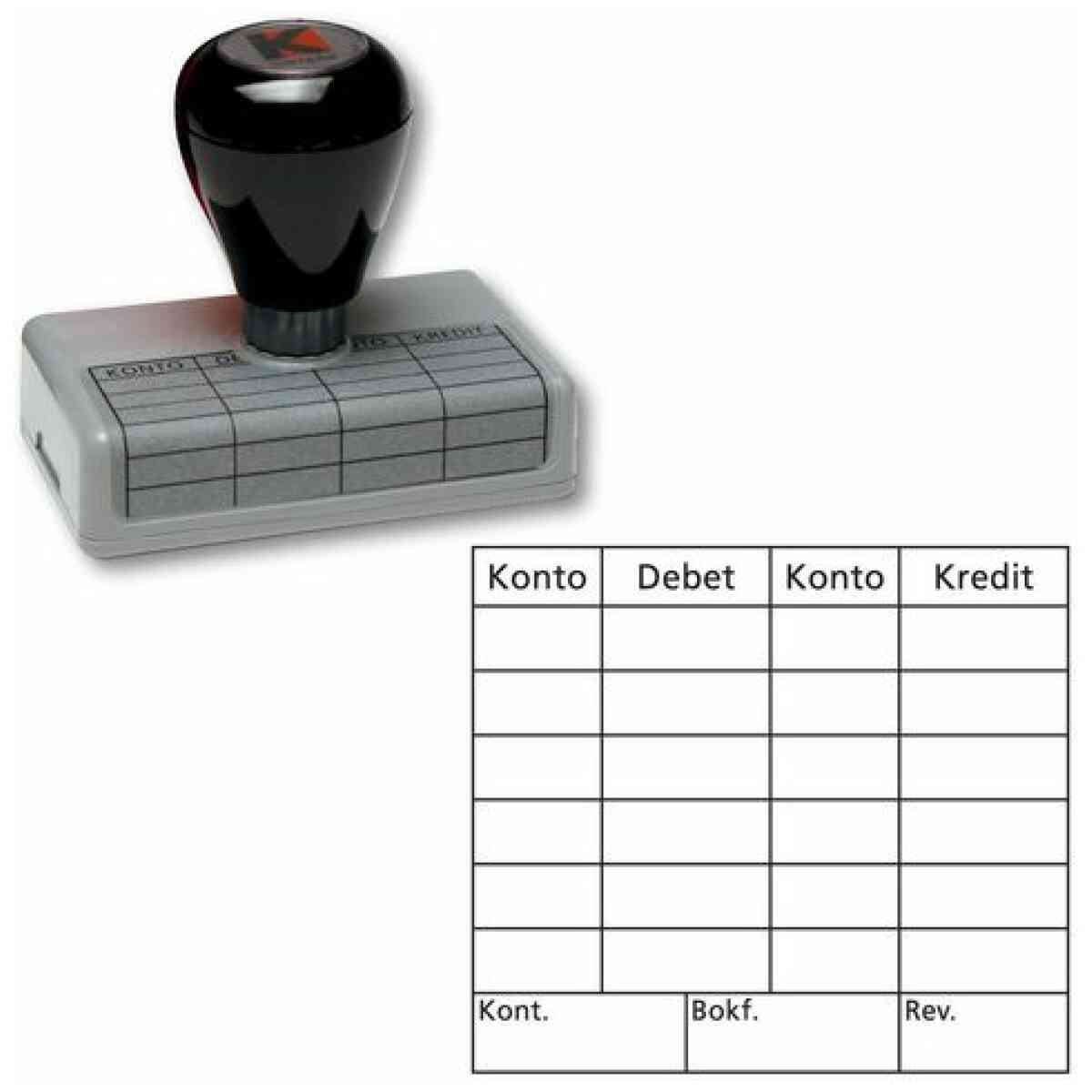 Stämpel kontering 102
