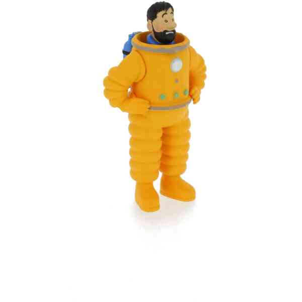 Haddock i rymddräkt - Plastfigur - 8,5 cm