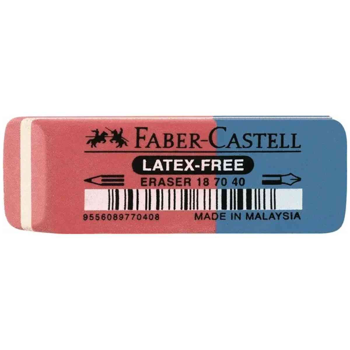Radergummi Latex-Fri Bläck/Bly
