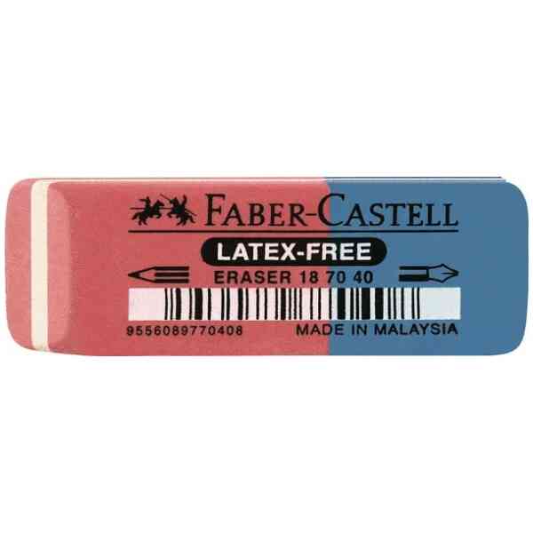 Radergummi Latex-Fri Bläck/Bly