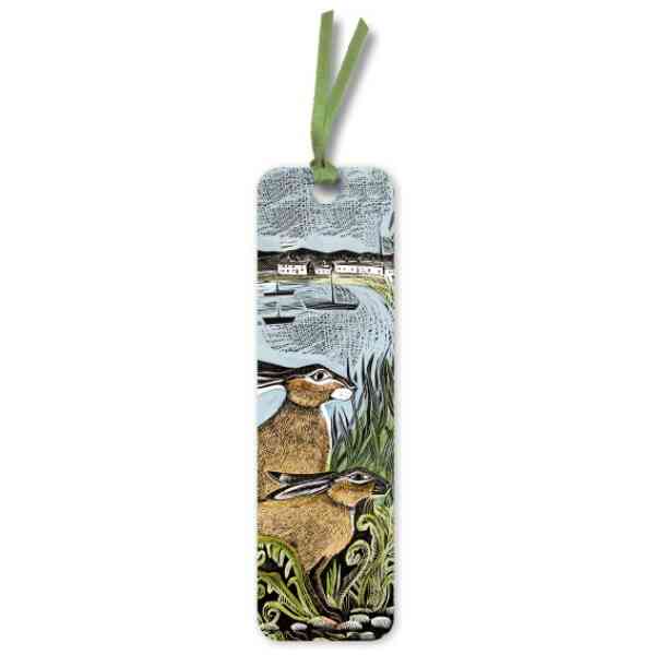 Angela Harding: Rathlin Hares Bookmarks