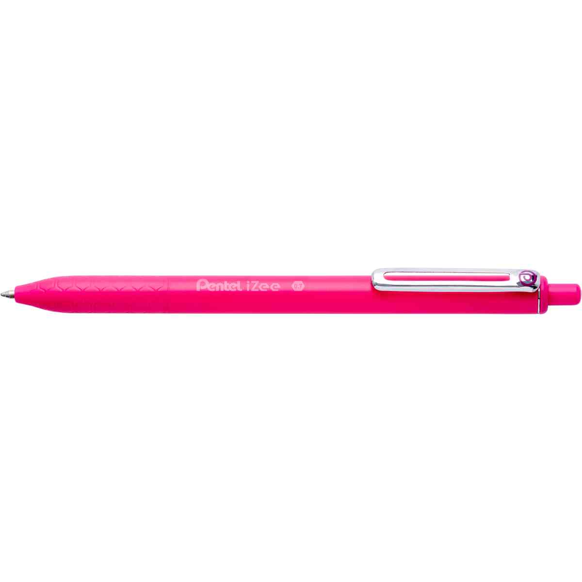 Pentel BX467-P iZee Kulspetspenna 0,7mm tryckmekanism Skrivbredd 0,35mm : Cerise