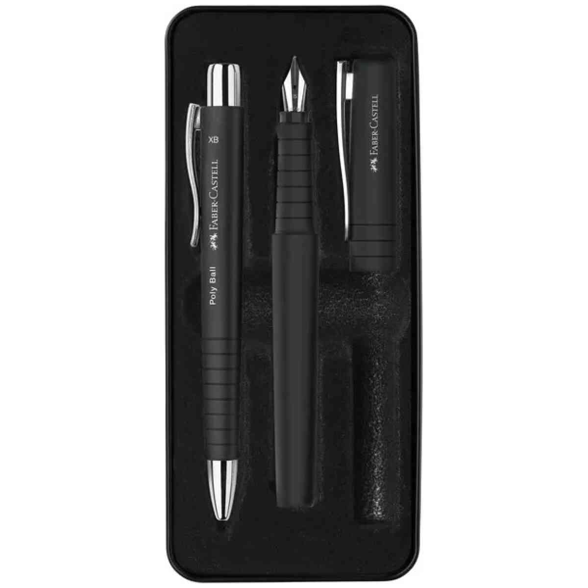 Set Poly Ball Pen reservoar + kulspets metalletui - Bild 3