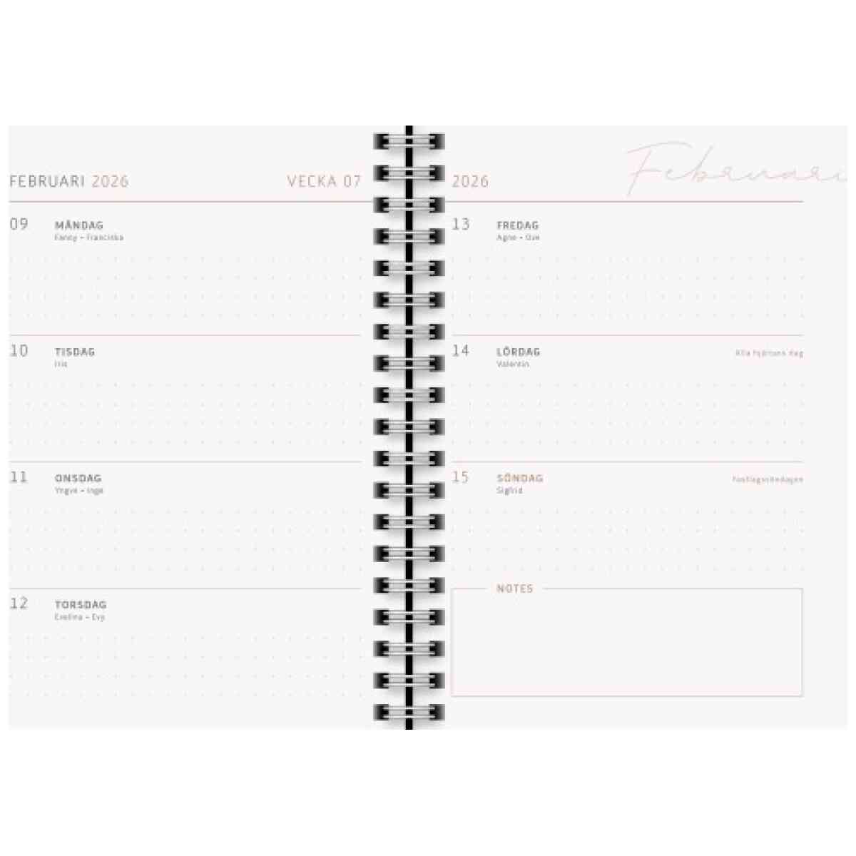 Studentkalender 2025/2026 Bloom A6 - Bild 2