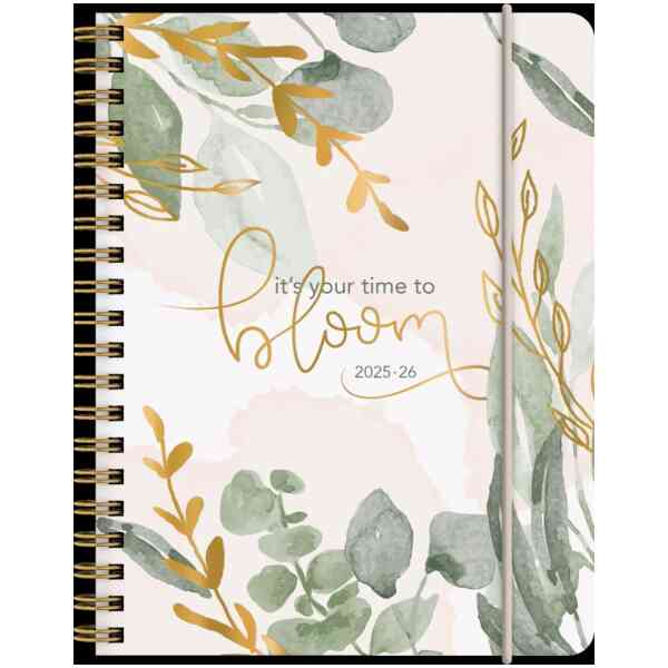 Studentkalender 2025/2026 Bloom A6