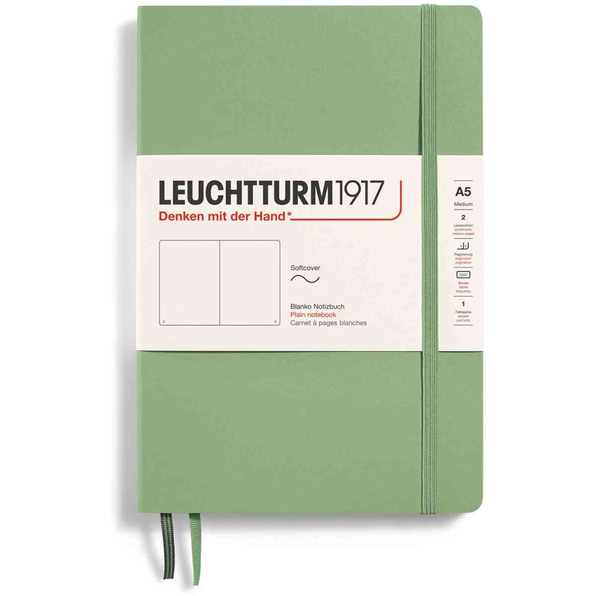 Leuchtturm1917 Notebook A5 Soft Olinjerad - Bild 7