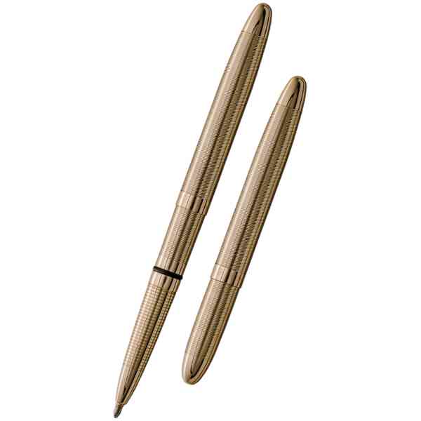 Lacquered Brass Bullet Space Pen