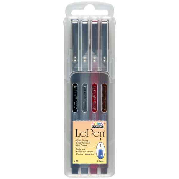 LE PEN  DARK 4 pack
