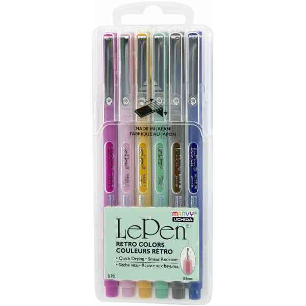 LE PEN RETRO 6 pack