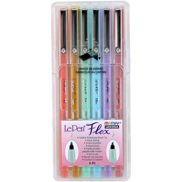 LE PEN FLEX PASTEL SET 6 pack