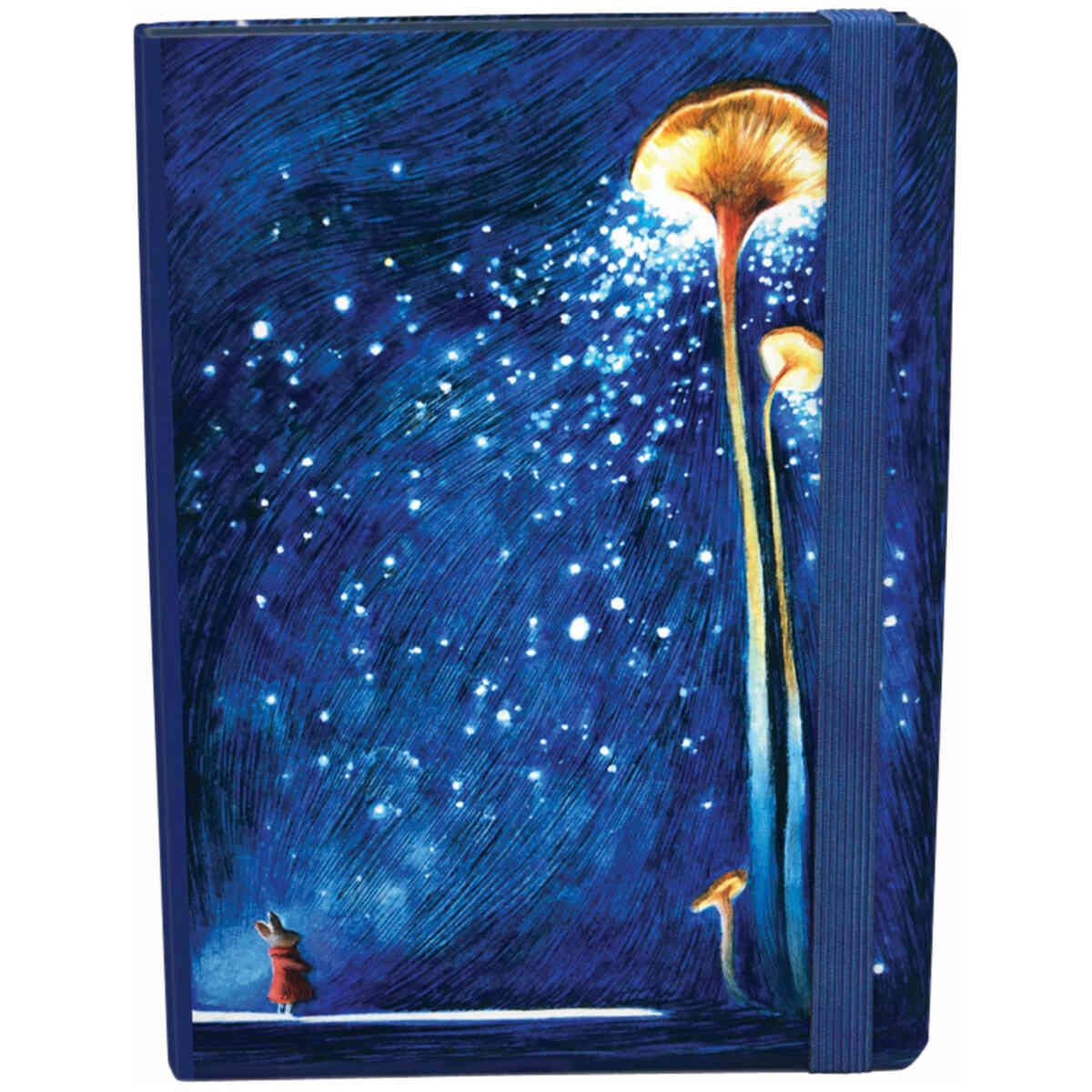 Mondoodle A5 Journal with elastic binder