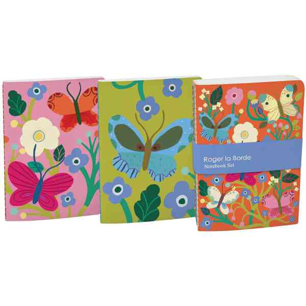 Butterfly Garden A6 Exercise Books set