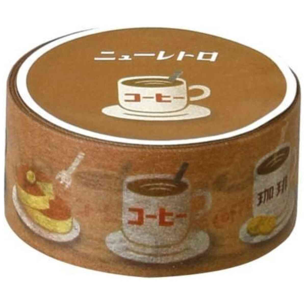 Retro Masking Tape Coffee