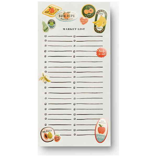 Fruit Stickers Market Pad