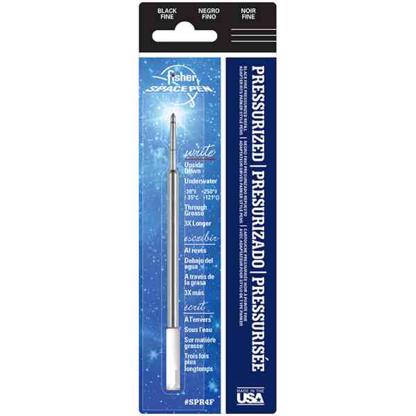 Black Ink, Fine Point Space Pen Pressurized Cartridge