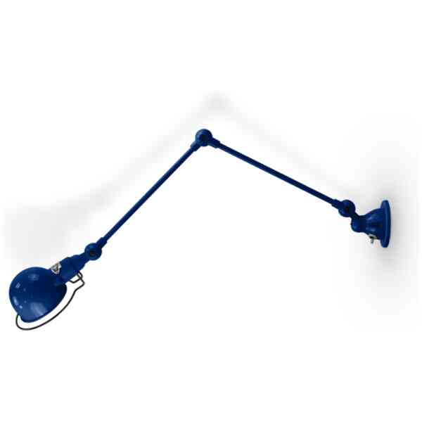 Jieldé Signal SI331 Vägglampa utan strömbrytare . 2 X 30 CM.  BLS/BLEU SAPHIR