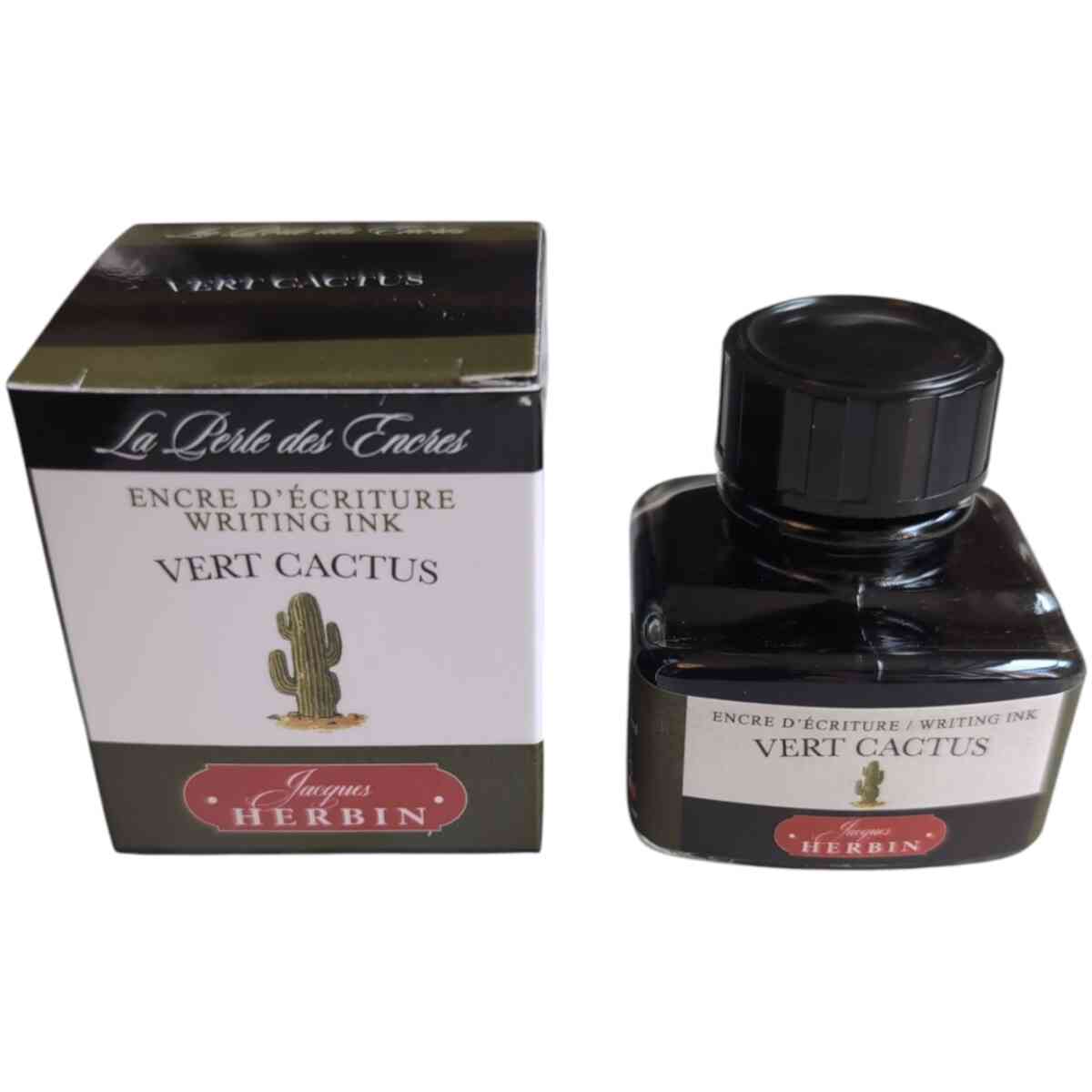 J. Herbin bläck flaska 30 ml. "D" Bottled Nyhet 2025 - Bild 3