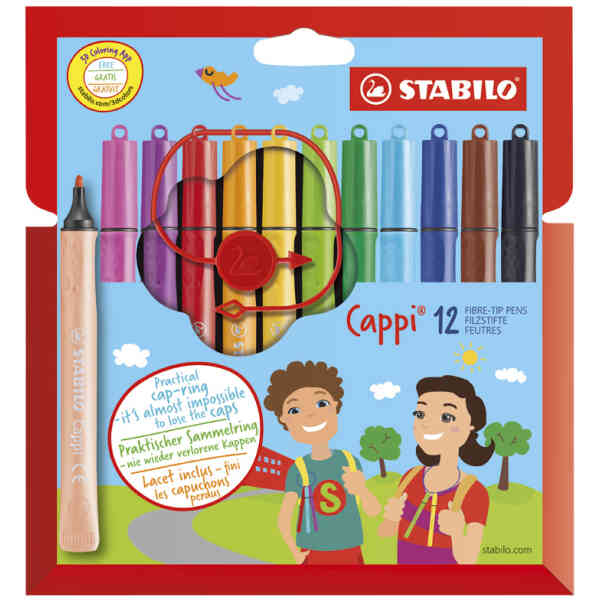 STABILO Cappi 12 Pack