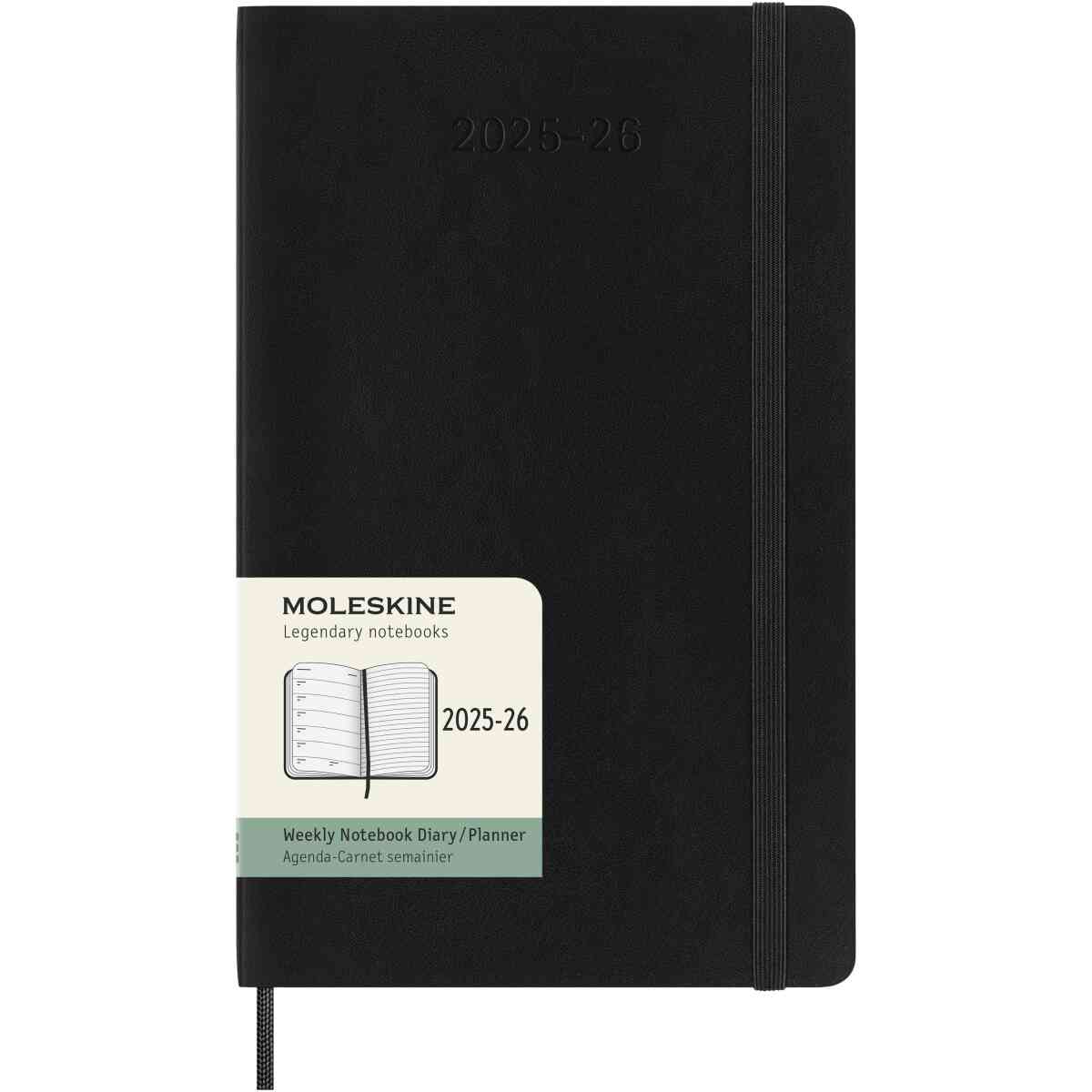 Classic Soft 18M 25/26 WeekNote Large Svart - Bild 9
