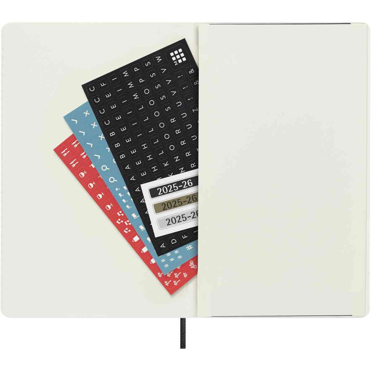 Classic Soft 18M 25/26 WeekNote Large Svart - Bild 7