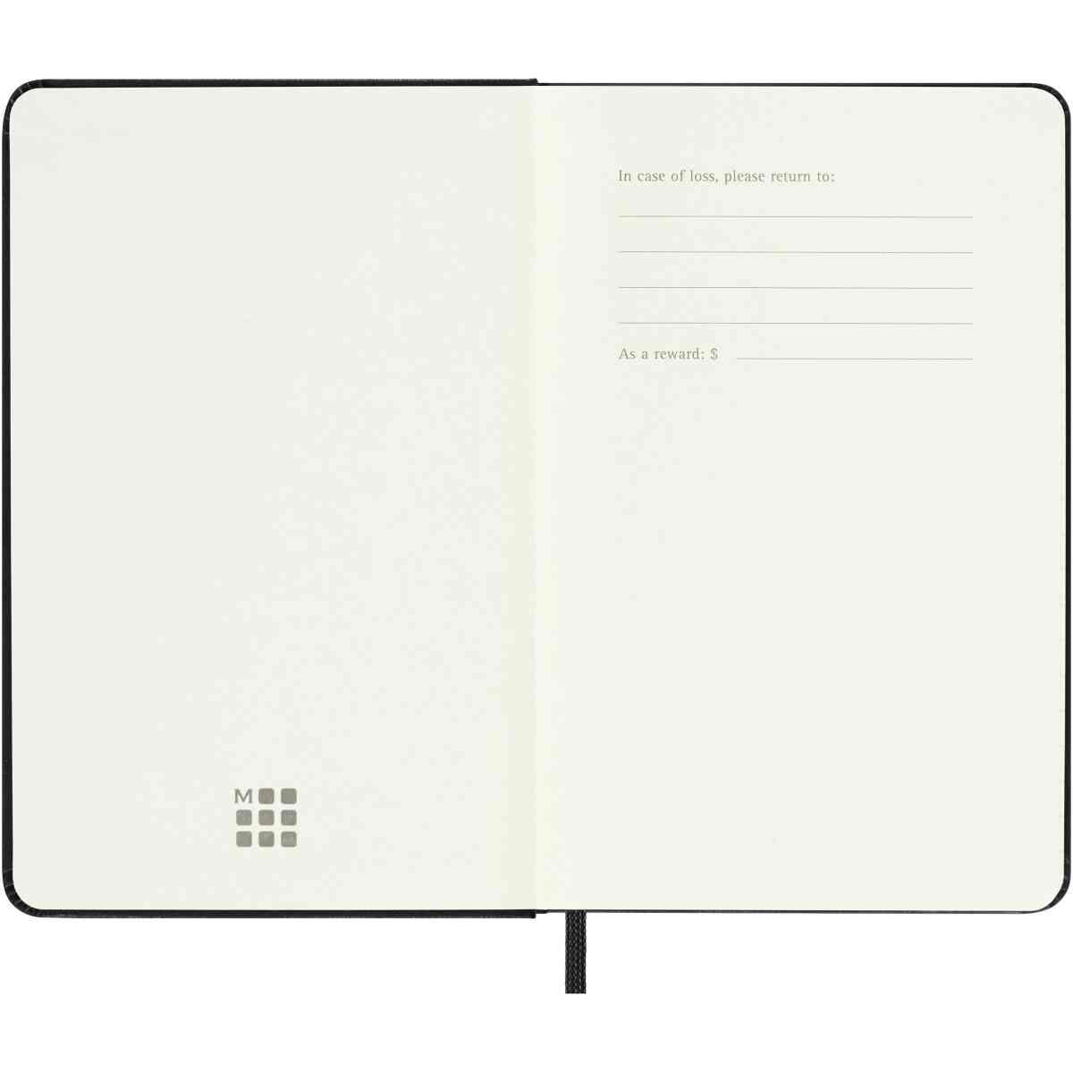 Classic Hard 18M 25/26 WeekNote Pocket Svart - Bild 2