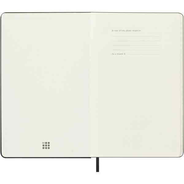 Classic Hard 18M 25/26 WeekNote Large Svart