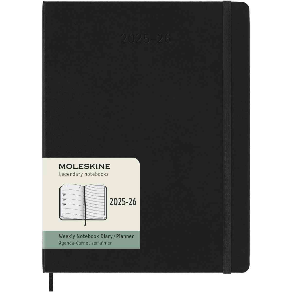 Classic Hard 18M 25/26 WeekNote XL Svart - Bild 10