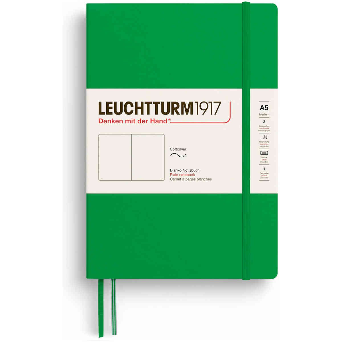 Leuchtturm1917 Notebook A5 Soft Olinjerad - Bild 10