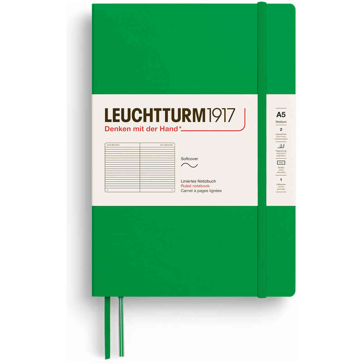 Leuchtturm1917 Notebook A5 Soft Linjerad - Bild 10