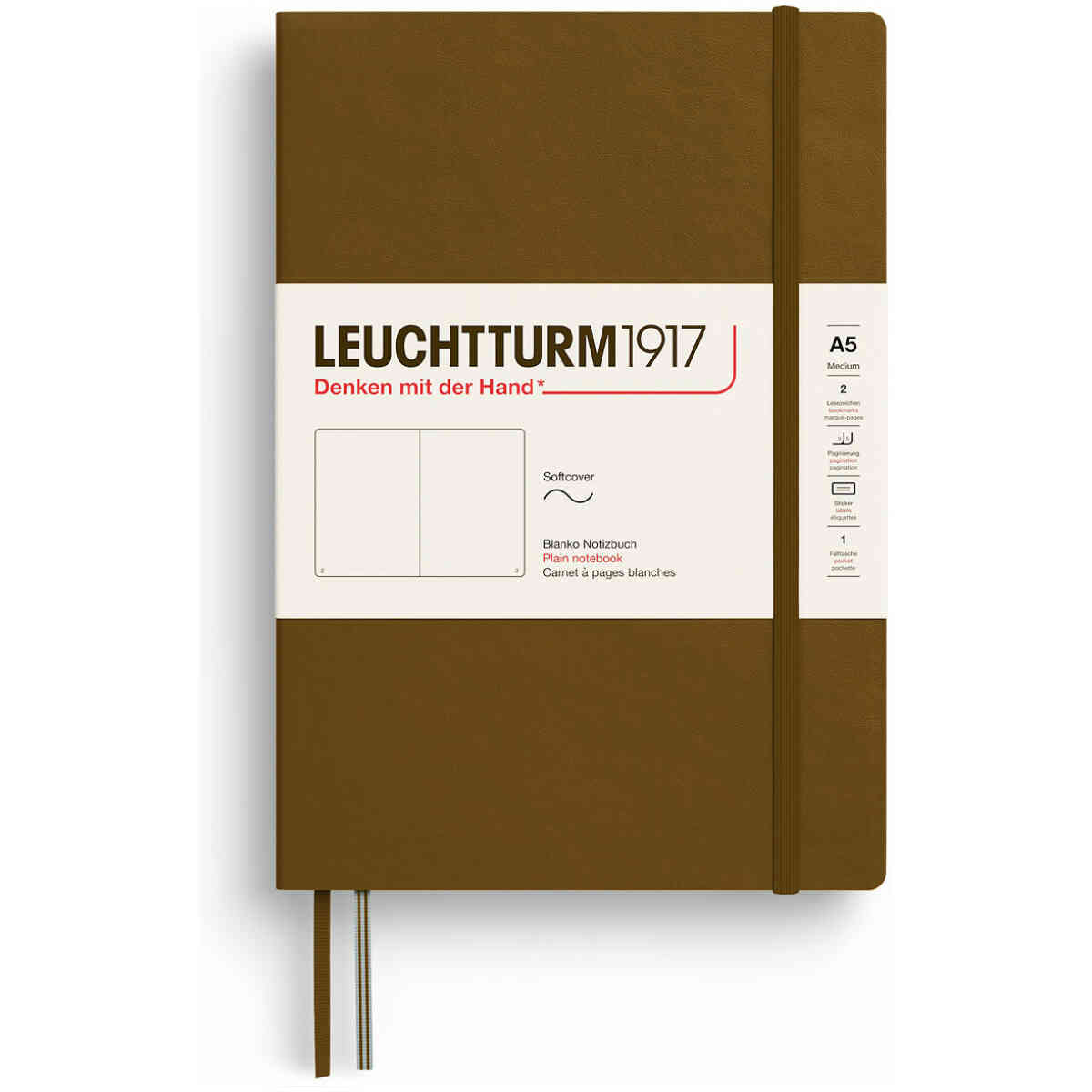 Leuchtturm1917 Notebook A5 Soft Olinjerad - Bild 9