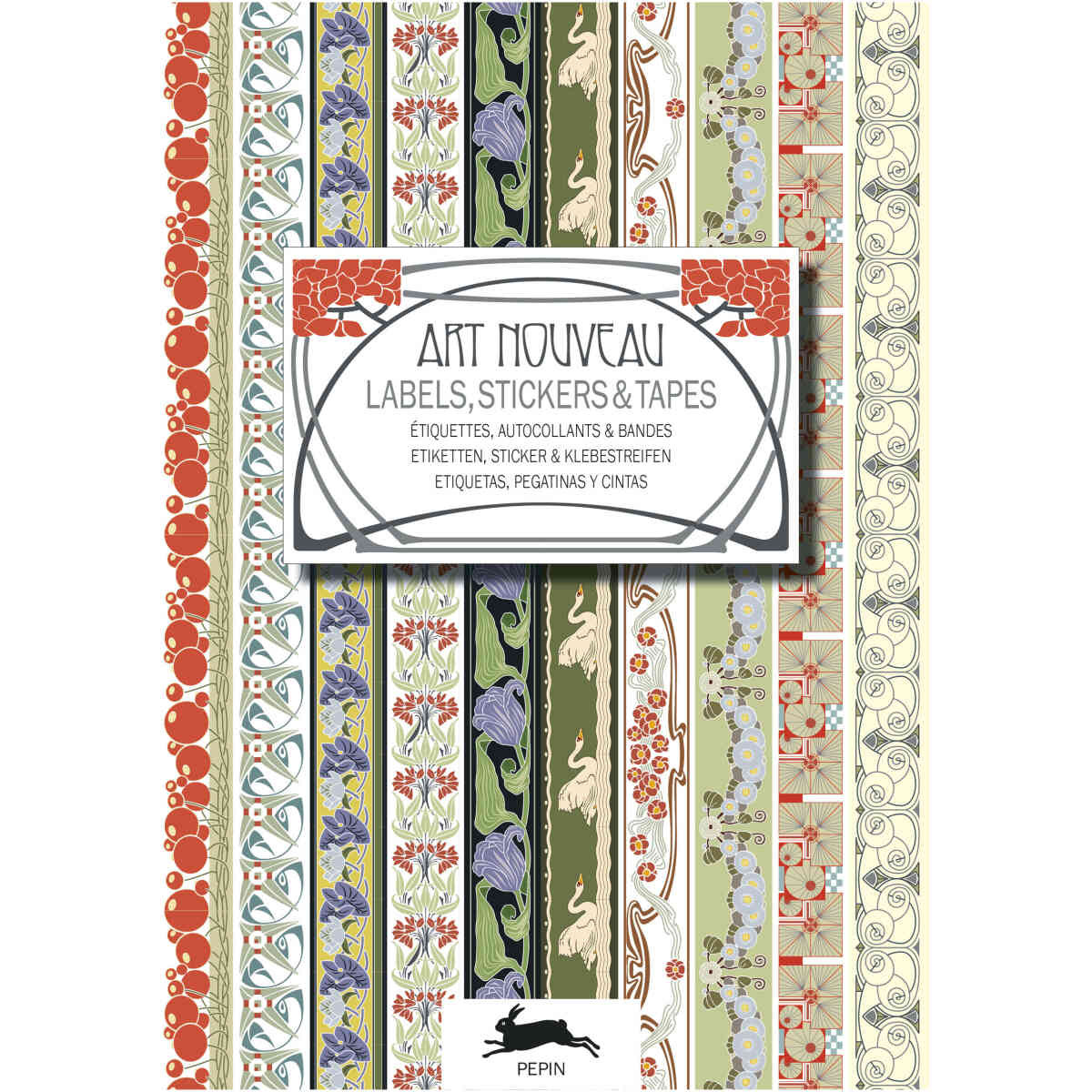 Art Nouveau, Labels Sticker &  Tapes