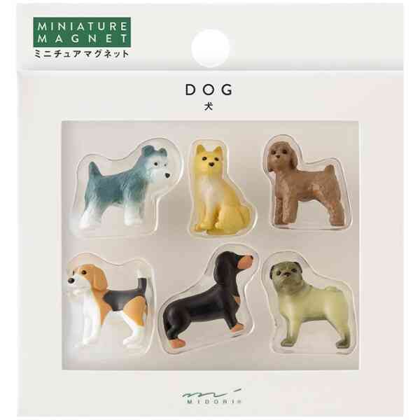 Mini Magnet 6pcs Dog C