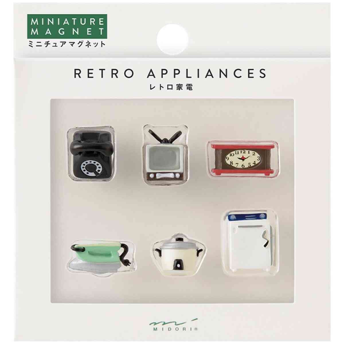 Mini Magnet 6pcs Retro Appliance C