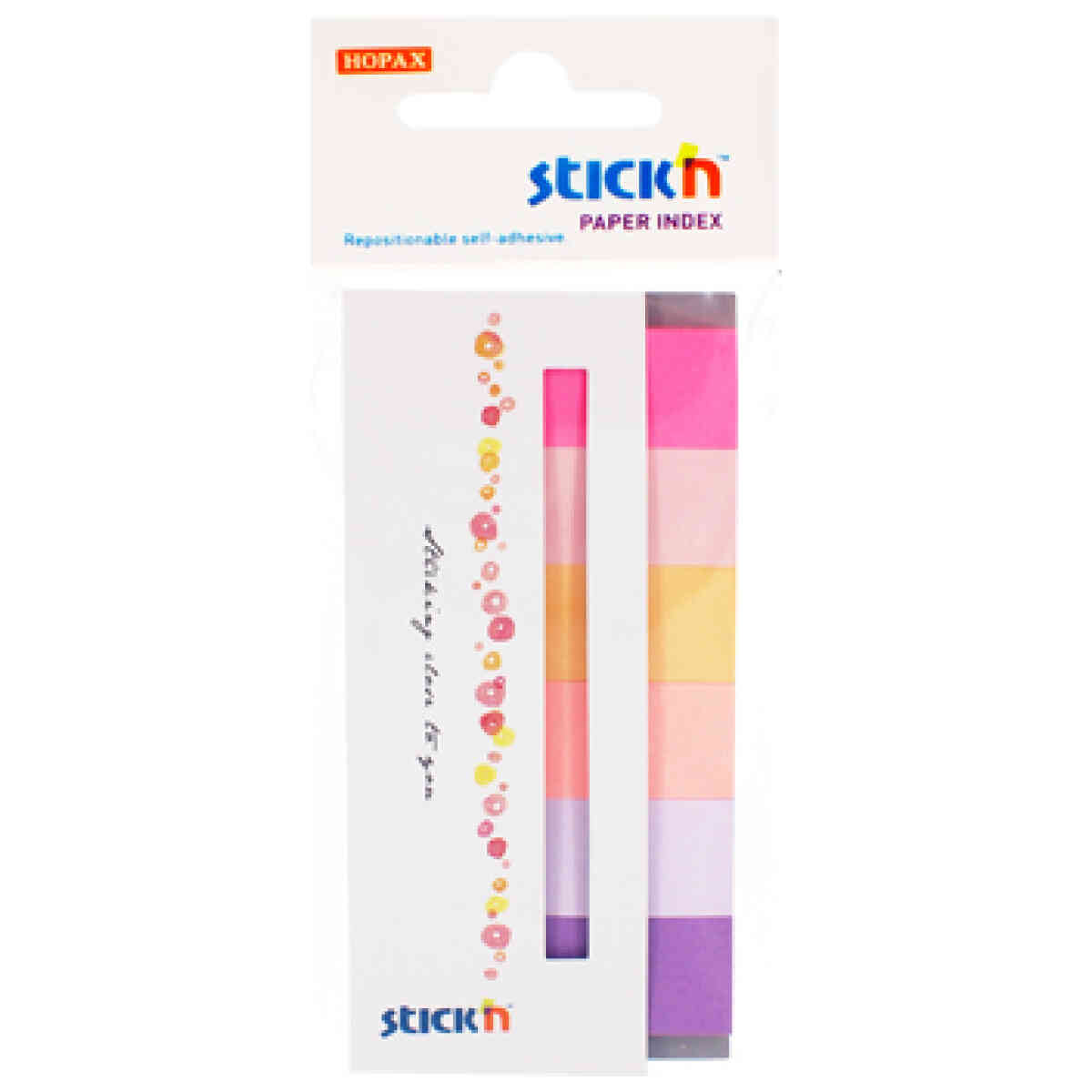 Indexflikar Papper 6st 45x15 30 Blad Sorterad Spring