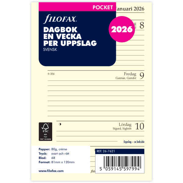 Årsplan Mini Vertikal 2025 Engelsk