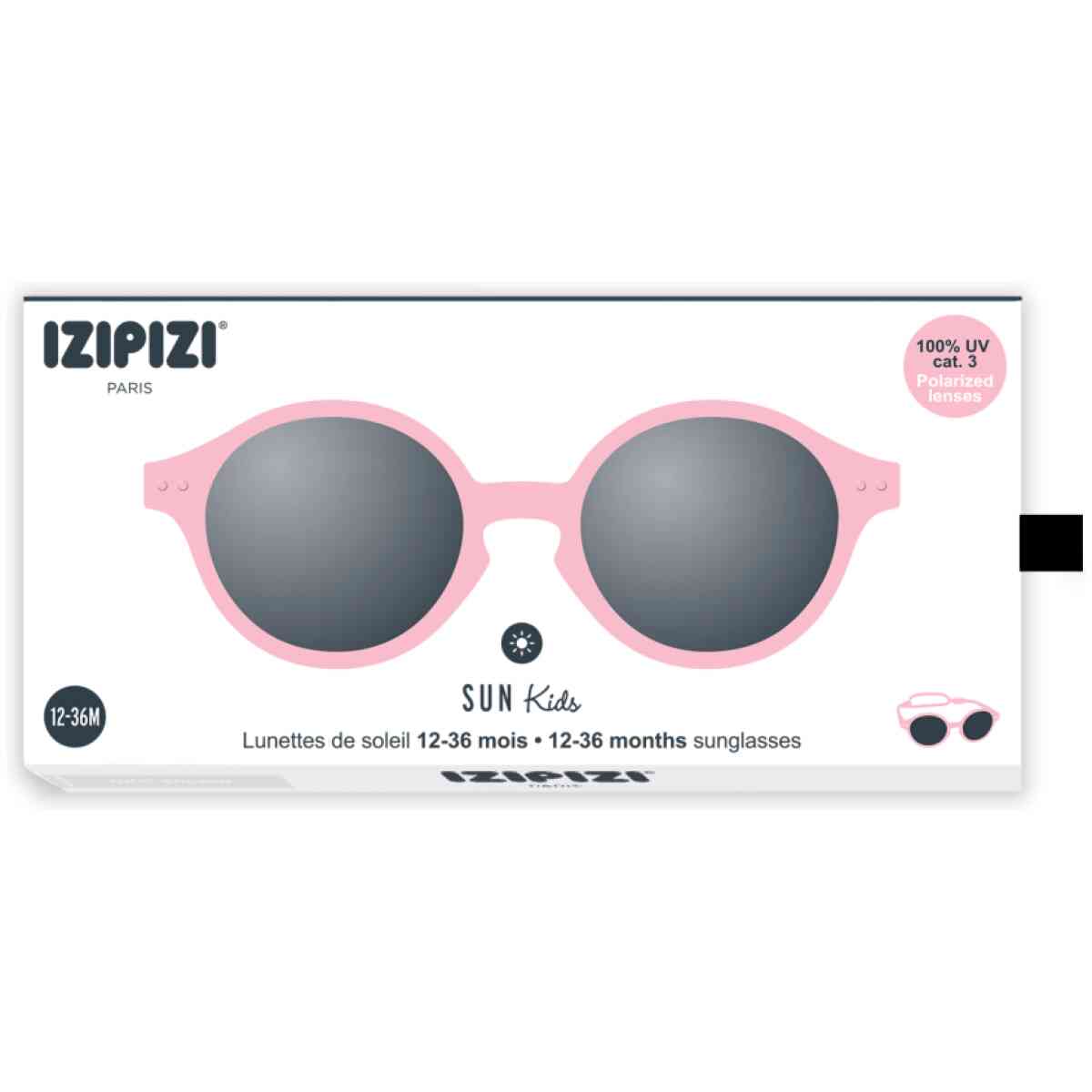 IZIPIZI Solglasögon KIDS 9-36 MONTHS #d Pastel Pink - Bild 3