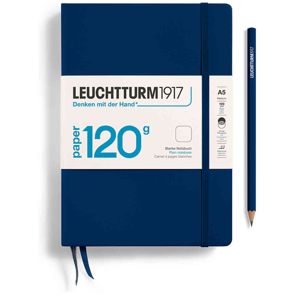 Leuchtturm1917 Notebook A5 120g Hard Plain - Bild 5