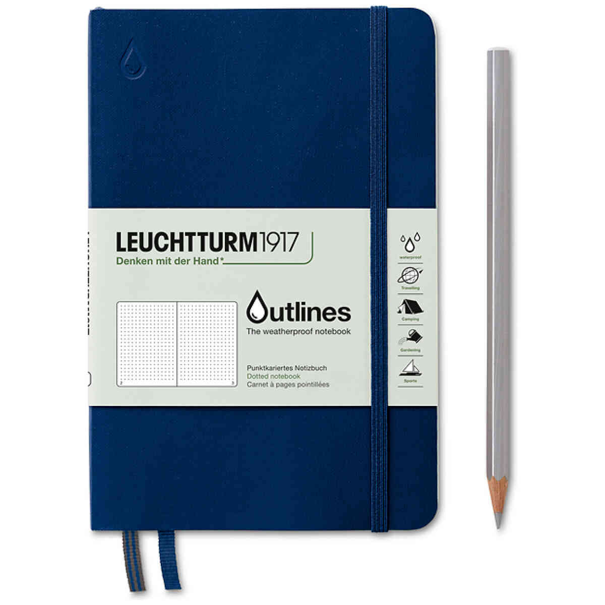 Leuchtturm1917 Notebook Paperback (B6+), Outlines, Flexcover, 89 numbered pages - Bild 3